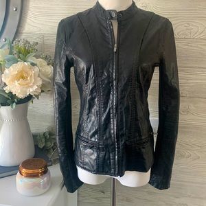 Vegan Leather Jacket
